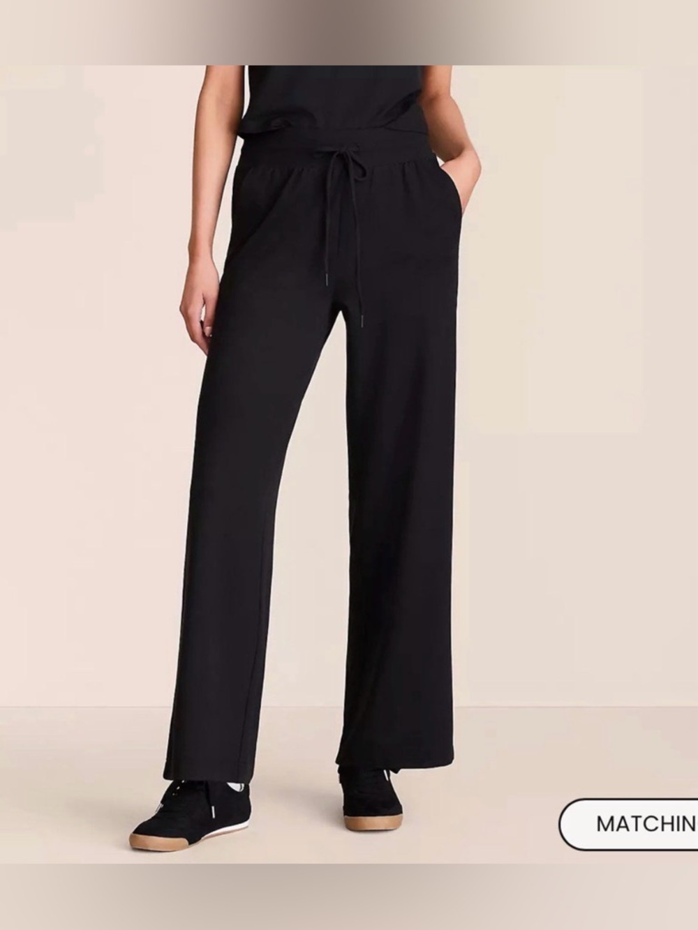 Loft: Lou & Grey Brushedsoft Wide Leg Pants Petite Large